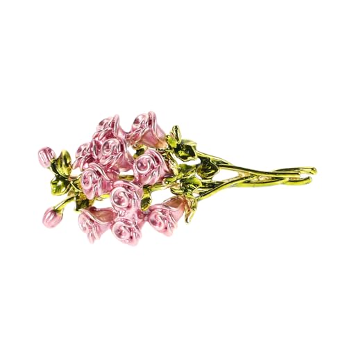 GALPADA Stilvolle Blumenbrosche für Hochzeiten Partys und Anlässe Leichte Anstecknadel für Anzüge und Kleidung Vielseitiges Schmuckstück für Damen von GALPADA