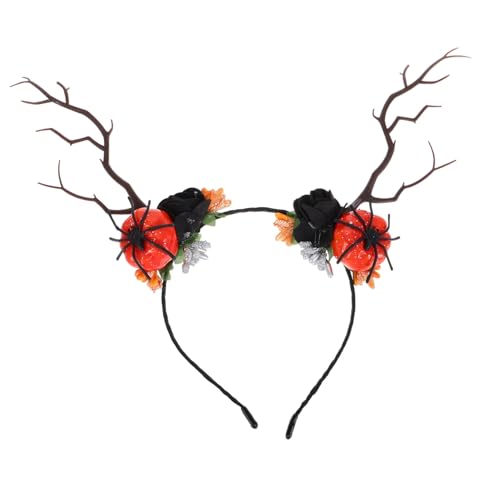 GALPADA Simulierte Baumzweig-stirnband Mit Rehgehörn Dekoratives Accessoire Für Partys Weihnachten Und Halloween Einzigartiger Kopfschmuck Für Frauen Und Mädchen Bequemes Design Für von GALPADA