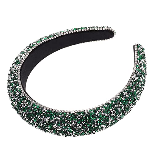 GALPADA Stirnband mit Strasssteinen Barock Stil Breites Haarband für Damen für Partys Hochzeiten und Formelle Anlässe Verleiht Süßes Temperament und von GALPADA