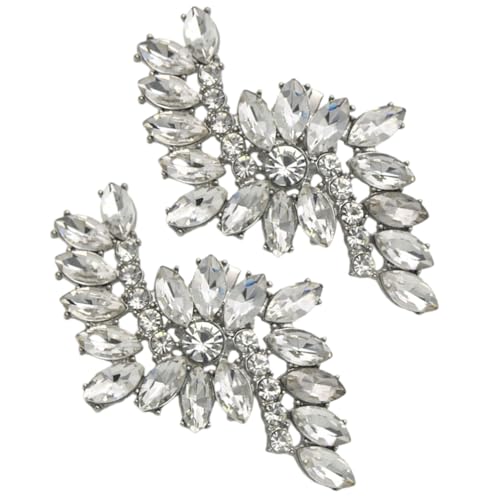 GALPADA Strass-Schuhclips Dekorative Schuhclips für Damen-Kleiderschuhe Elegante Brautschuhschnallen GALPADA Strass-Schuhclips Dekorative Schuhclips für Damen-Kleiderschuhe Elegante Brautschuhschnallen von GALPADA