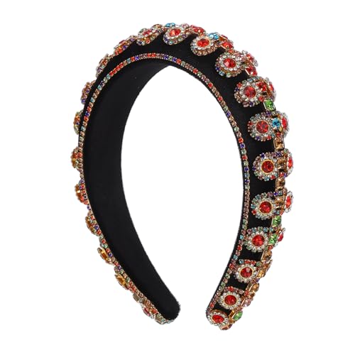 GALPADA Strass-Stirnband Mädchen Stirnband verschönert Paillette Bräute hochzeitsdeko Modekopfschmuck zarte Kopfbedeckungen Mädchenstirnband modisches Haarband Frauen Haarband Stoff von GALPADA