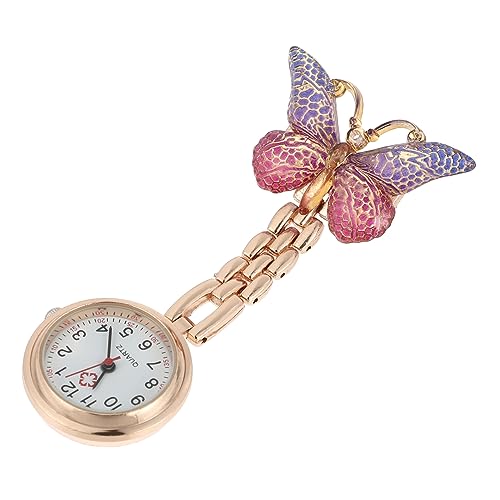 GALPADA Taschenuhr Gehörnt Cool Liner Dinge Top-Dekoration Fee Charme Für DIY-schmuck Hund Kühlmatte Rosa Topper Weste Schweißableitende Beanie-mütze Frauen Anhänger Zu Borste Blue Quarz von GALPADA