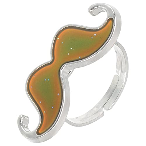GALPADA Thermochromer Ring verstellbare Ringe für Mädchen Teen Schmuck Teen Girl klingelt Valentinstagsringe verstellbare Ringe für Damen Ringe für Damen verstellbar frauen ringe Epoxid von GALPADA