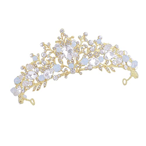 GALPADA Tiara Krone Haarschmuck aus Niedliches Diadem für Mädchen Verstellbarer Kopfschmuck für Partys Geburtstage Abschlussball Fotogenes Accessoire Einzigartiges Design von GALPADA