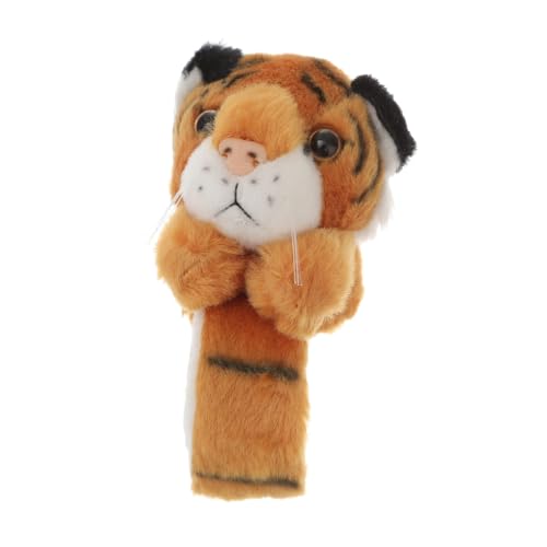 GALPADA Tiger Slap Armband Weiches Stofftier Armband Flexibel Lustiges Geburtstags Partyzubehör für Jungen Mädchen von GALPADA