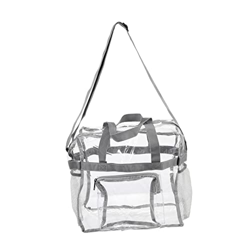 GALPADA Transparente Handtasche Transparente Umhängetasche Transparente Tasche Reise Pvc Strandtasche Einkaufstasche Transparente Einzel Umhängetasche Pvc Beutel Damen von GALPADA