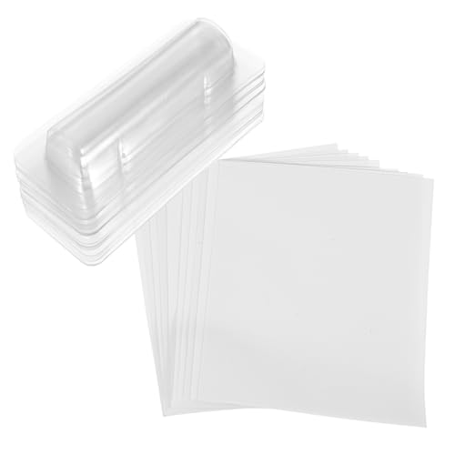 GALPADA Transparente Leichte DIY Lip Balm Pouches mit Sichtfenster Wasserfest Vielseitig als Geldbeutel und Lippenpflegehalter Robustes Kunststoff für Outdoor und Alltag Praktische von GALPADA