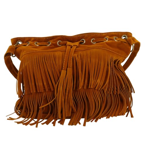 GALPADA Umhängetasche Stiefel Fransen Boho Handtasche Quaste Handtasche Festival Tasche Boho Braune Fransen Tasche Handtasche Aus Leder Mit Quasten Shoulder Bag Women Damen Taschen Eimer GALPADA Umhängetasche Stiefel Fransen Boho Handtasche Quaste Handtasche Festival Tasche Boho Braune Fransen Tasche Handtasche Aus Leder Mit Quasten Shoulder Bag Women Damen Taschen Eimer von GALPADA