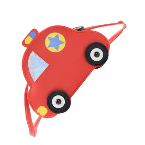 GALPADA Crossbody Auto Design Umhängetasche Für Junge Mädchen Rote Spielzeugaufbewahrung Einfache Lagerung Kostümverzierung Für Junge Mädchen von GALPADA