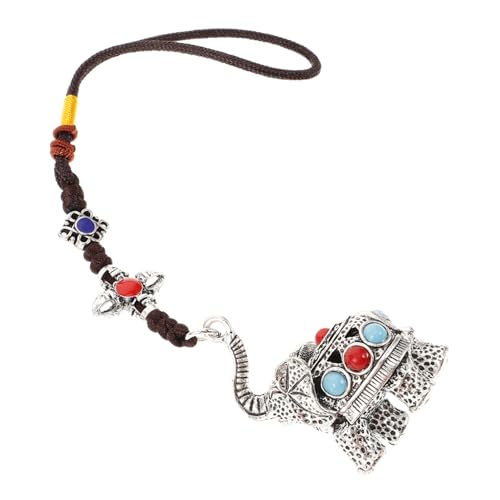 GALPADA Tibetischer Anhänger Glücksbringer Ornament Für Auto-rückspiegel Feng Shui Deko Vintage Stil Vielseitig Einsetzbar Als Schlüsselanhänger Oder Wohnaccessoire GALPADA Tibetischer Anhänger Glücksbringer Ornament Für Auto-rückspiegel Feng Shui Deko Vintage Stil Vielseitig Einsetzbar Als Schlüsselanhänger Oder Wohnaccessoire von GALPADA