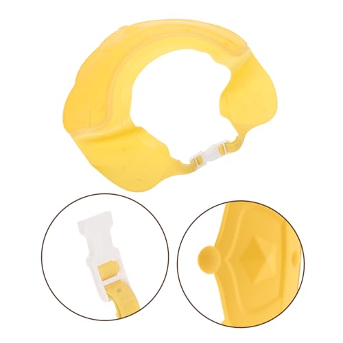 GALPADA Verstellbare Wasserdichte Duschhaube mit Kronenform Schützende Shampoo Mütze für Jungen Mädchen Leichtes Kompaktes Badaccessoire für Junge Mädchen und Kleinkinder von GALPADA