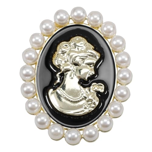 GALPADA Vintage Barock Brosche Pin Frauen Statue Muster Revers Pin Party Brosche Pin Hochzeit Brosche von GALPADA