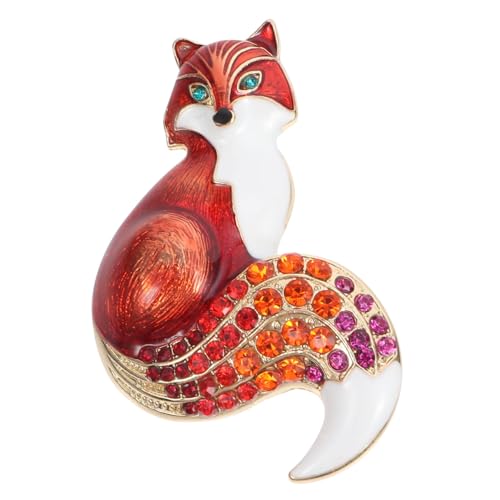 GALPADA Vintage Brosche Mit Metallclip Retro Brustnadel Für Kleider Taschen Hüte Schals Als Geschenk Für Valentinstag Jahrestag Weihnachten Elegante Form Bequem Und Leicht von GALPADA