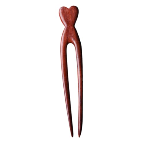 GALPADA Vintage Holz Haarnadel U Förmige Haargabel für Dickes Haar Doppelte Prong Haarschmuck Handgefertigter Holzstab Eleganter Französischer Haarpin für Damen Stilvolles Haar Accessoire GALPADA Vintage Holz Haarnadel U Förmige Haargabel für Dickes Haar Doppelte Prong Haarschmuck Handgefertigter Holzstab Eleganter Französischer Haarpin für Damen Stilvolles Haar Accessoire von GALPADA