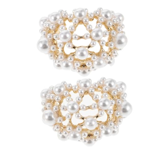 GALPADA Zierliche Perlenohrringe Mit Französischem Hohldesign Geometrische Formen Für Damen Leicht Und Angenehm Zu Tragen Hochwertige Verarbeitung Für Langanhaltende Qualität von GALPADA