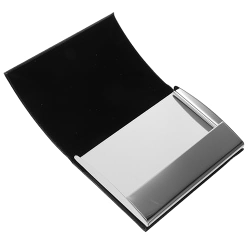 GALPADA Pu Business Card Holder Mit Metall-Einlage Visitenkartenetui Für Und Langlebiger Kartenhalter Für Professionelle Nutzung Für Und von GALPADA
