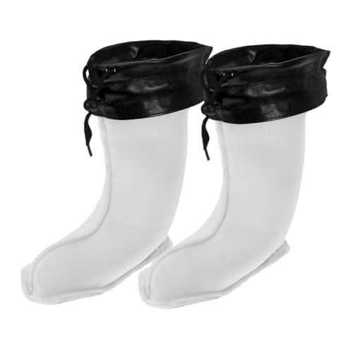 GALPADA Warme Dicke Regenstiefel-einlegesohlen Herren Abnehmbare Winterstiefel-futter Isolierende Atmungsaktive Innensohlen für Kalte Witterung Geeignet für Schaftumfang von GALPADA