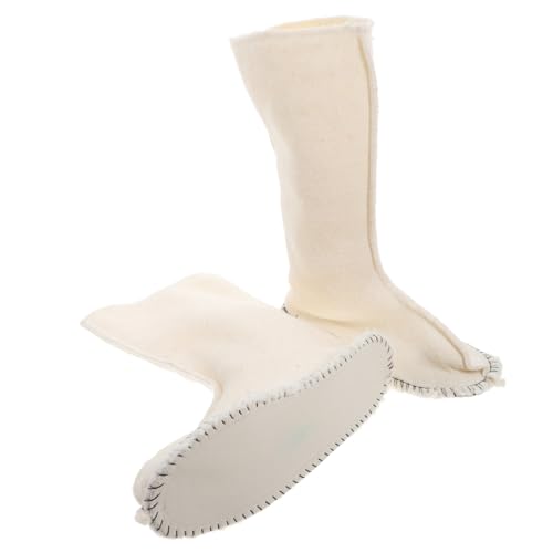 GALPADA Warme Plüsch-futter für Arbeits Regenstiefel Unisex isolierende sohlen Innenfutter Dicke Isolierende Einlegesohlen für Kaltes Wetter Bequeme Innenausstattung für Herren und Damen von GALPADA