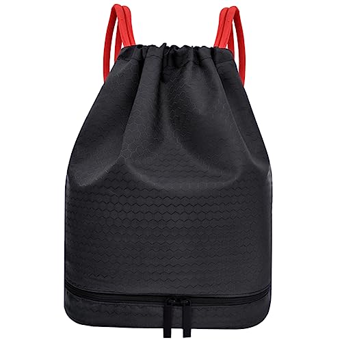 GALPADA Wasserdichter Rucksack Mit Kordelzug Trocken-nass-trennbeutel Schwimmrucksack Packsack Für Fitnessstudio Geeignet Für Schuhe Handtücher Und Alltagsgegenstände von GALPADA