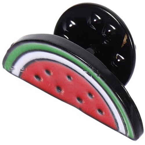 GALPADA Wassermelonen-brosche aus Langlebiger Legierung Verspielter Cardigan-clip Modischer Schal Mantel-clip für Damen Farbenfroher Ansteckpin für Mädchen und Geschenke von GALPADA