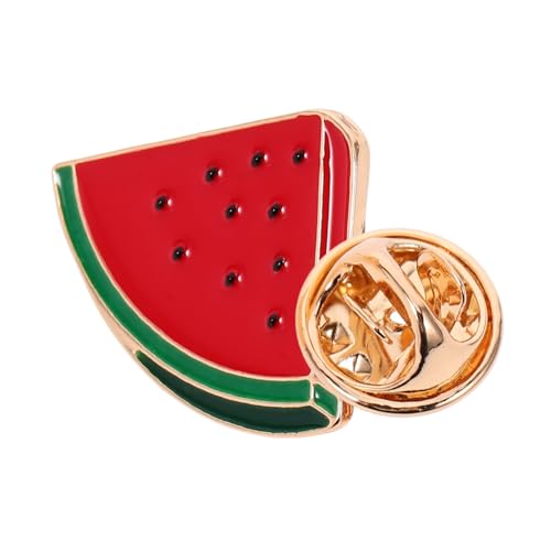 GALPADA Wassermelonenbrosche Süße Anstecknadel mit Früchten Brosche in Fruchtform Wassermelonen-Pin-Abzeichen Hochzeit geformt Abzeichen süße Brosche Mode-Früchte-Brosche Zinklegierung rot GALPADA Wassermelonenbrosche Süße Anstecknadel mit Früchten Brosche in Fruchtform Wassermelonen-Pin-Abzeichen Hochzeit geformt Abzeichen süße Brosche Mode-Früchte-Brosche Zinklegierung rot von GALPADA