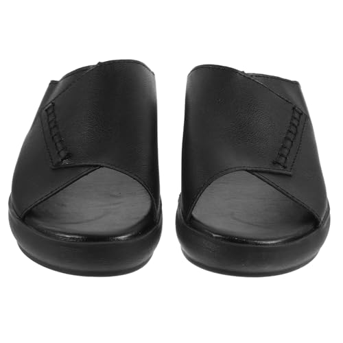 GALPADA Weiche Keilabsatz Sandalen Damen Sommer Casual Strand Party Schuhe Atmungsaktiv Rutschfest von GALPADA