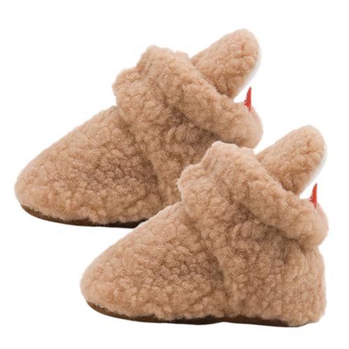 GALPADA Weiche Winterschuhe mit Rutschfester Sohle Kuschelig Warm für Monate Bequeme Lauflernschuhe für Jungen und Mädchen Atmungsaktiv und Modisch von GALPADA