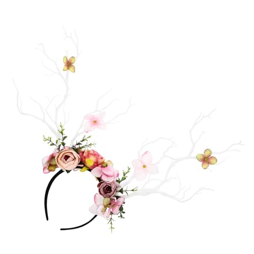 GALPADA Weihnachtliches Haarreif Geweih Design Festlicher Haarschmuck Flexibel Leicht Für Kostümparty Karneval Mädchen Und Erwachsene Zufällige Farbe Zufällige Farbe von GALPADA