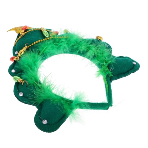 GALPADA Xmas Haarschmuck Für Glitzernder Weihnachtsbaum-stirnband Für Festliche Partys Bequeme Und Dekorative Haaraccessoires Für Weihnachtsfeiern Und Familienfeiern von GALPADA