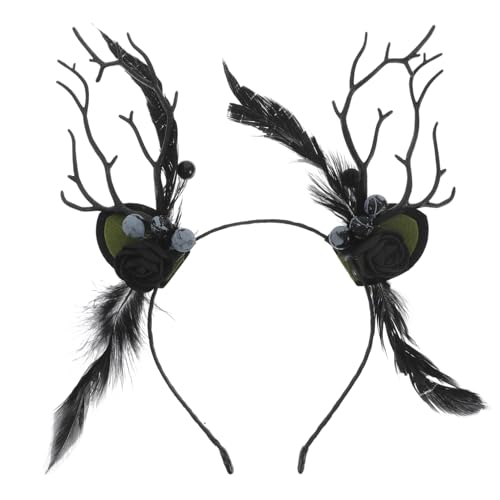 GALPADA Handgefertigtes Geweih-haarband Im Baumzweig-design Für Weihnachten Und Cosplay Vielseitiges Accessoire Für Und Mädchen Für Festliche Anlässe Und Bühnenauftritte von GALPADA