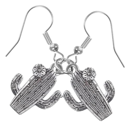 GALPADA Western Cowboy Ohrstecker Cactus Design Leichtes Legierungsmaterial Damen Ohrschmuck Geschenkidee Für Alltag Party Festliche Anlässe von GALPADA