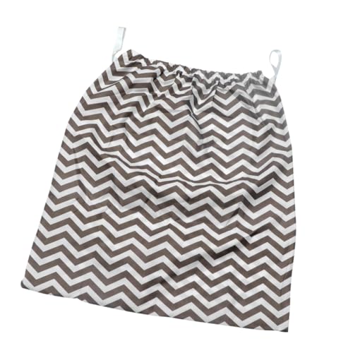 GALPADA Wiederverwendbarer Windelbeutel mit Trageschlaufe Praktische Aufbewahrungstasche für Windeln und Feuchtes Vielseitig Nutzbar als Wickeltasche für Unterwegs und Zuhause Gestreift von GALPADA