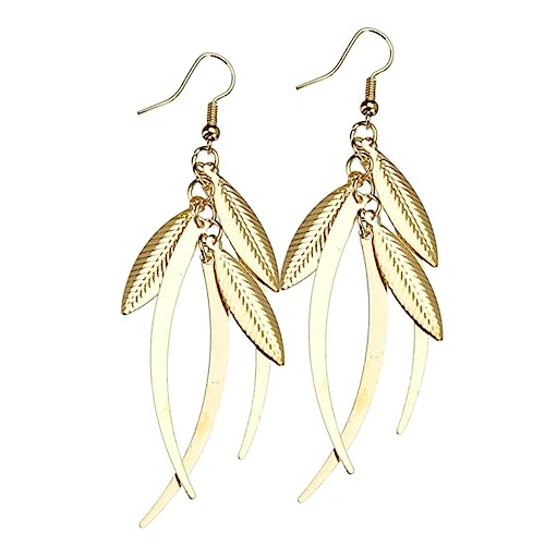 GALPADA ohrringe lange Ohrhänger Creolen aus Metall Braut Ohrhänger von GALPADA