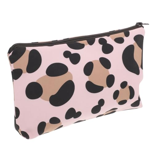 GALPADA wasserdichte PU Kosmetiktasche Print Makeup Bag Organizer für Damen Reisen Outdoor Leicht Langlebig Modisch Kulturtasche Vielseitig von GALPADA