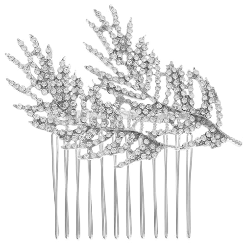 Braut Haarkamm Temperament Haarkamm Braut Kopfschmuck Legierung Haarkamm Bankett Party Haarschmuck von GALSOR