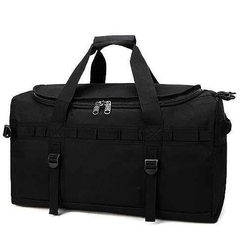 Fitness-Trainingshandtasche Herren Outdoor Seesack Fitness Handtasche Reisetasche (Color : Black, Size : 60x28x35cm) von GALSOR