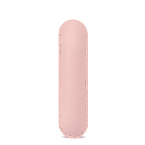 GALSOR PU-Leder-Stiftetasche, kreative, einfache Stifthülle for Studenten, DIY-Leder-Stiftetasche, Leder-Stifteetui(Pink) von GALSOR