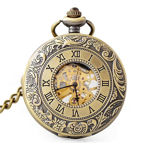 GALSOR Vintage Taschenuhr Taschenuhr, Vintage-Stil, römische mechanische Taschenuhr for Männer und Frauen, dekorative mechanische Taschenuhr GALSOR Vintage Taschenuhr Taschenuhr, Vintage-Stil, römische mechanische Taschenuhr for Männer und Frauen, dekorative mechanische Taschenuhr von GALSOR