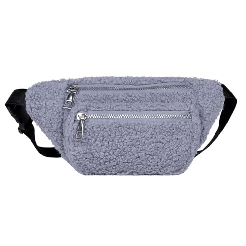 Gürteltasche für Damen Weibliche süße Damen-Umhängetasche, kleine Umhängetasche (Color : Blue, Size : 15x4x28cm) von GALSOR