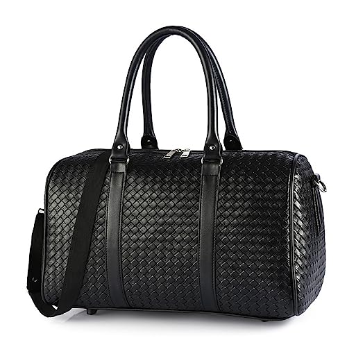 Fitness-Trainingshandtasche Handgepäcktaschen for Herren und Damen (Color : Black, Size : 42x20x23cm) von GALSOR