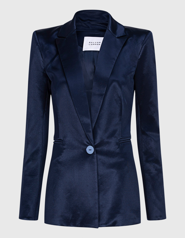 Sculpted Jacket Blue Moon von GALVAN LONDON