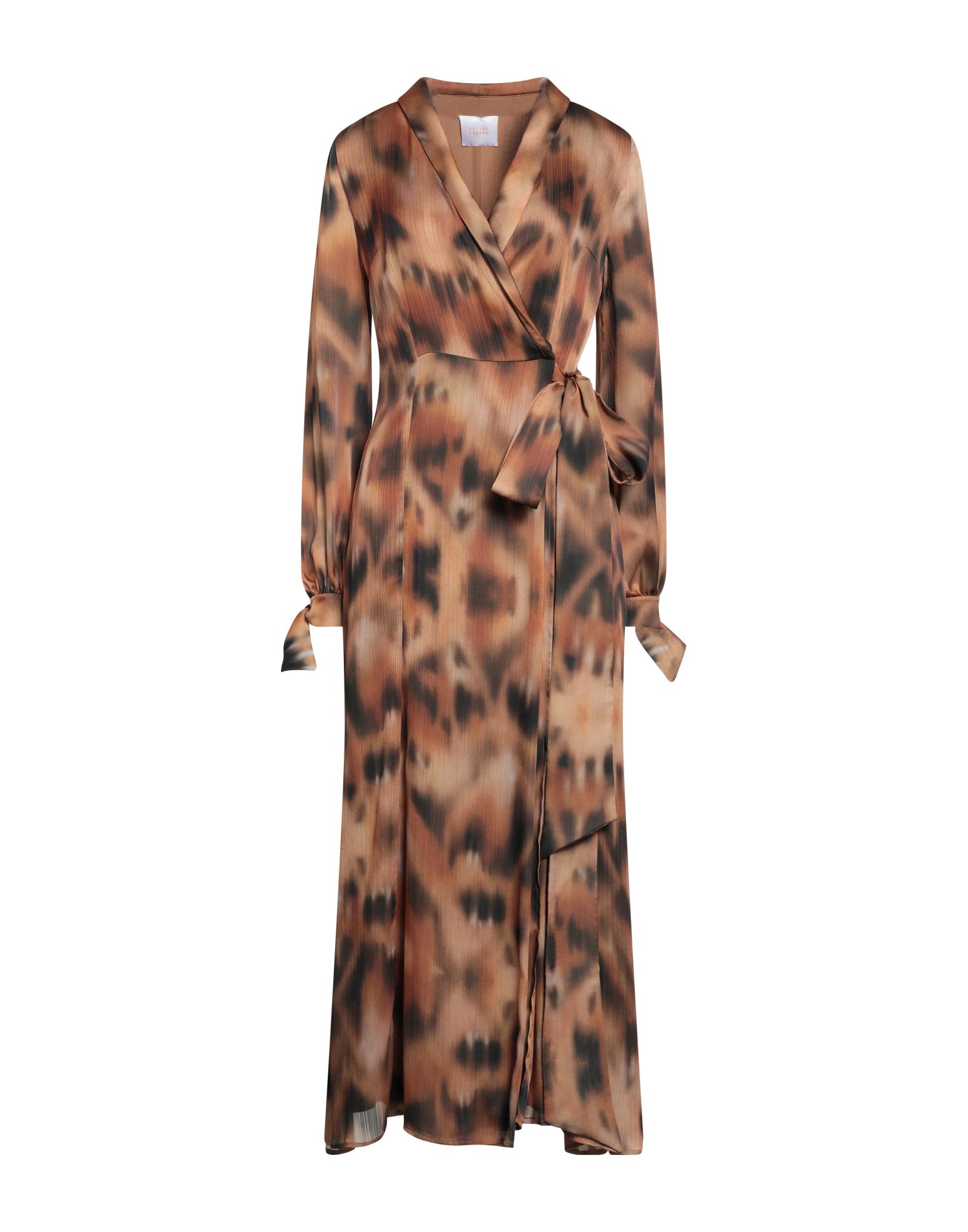 GALVAN  London Maxi-kleid Damen Kamel von GALVAN  London