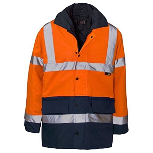 GAME Standsafe HV302 Hi Vis Waterproof Parka Jacket von GAME