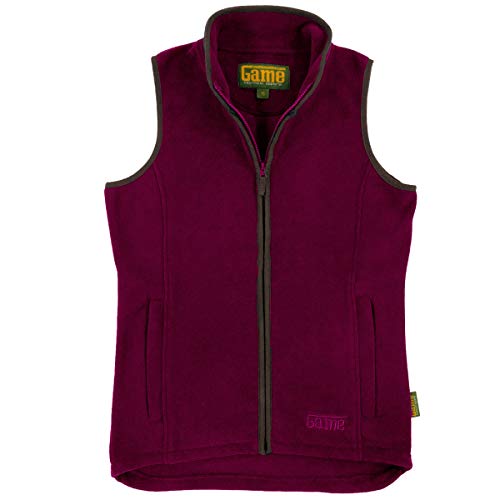 Ladies Game Penrith Fleece Gilet - T_Game Penrith Gilet Rose M von GAME