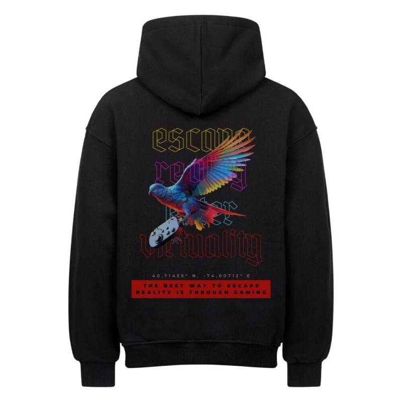 Escape Reality - Oversize Hoodie For Men von GAMECHARM