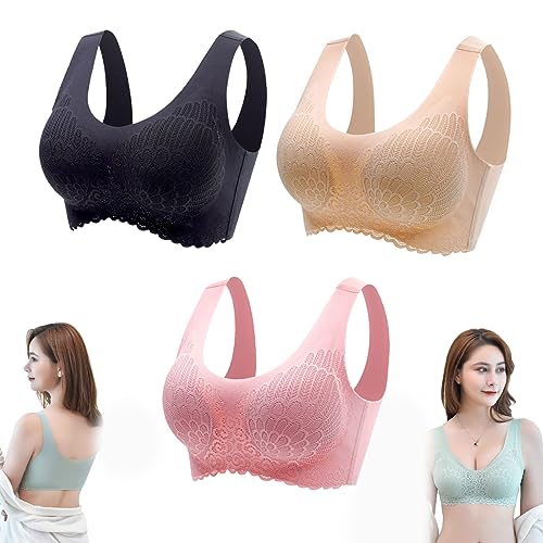 Atmungsaktiver BH gegen schlaffe Brüste, Nula Anti-Sagging-BH für Damen, Atmungsaktiver Cool Liftup Air Bra (A+C+E,M) von GAMIRA