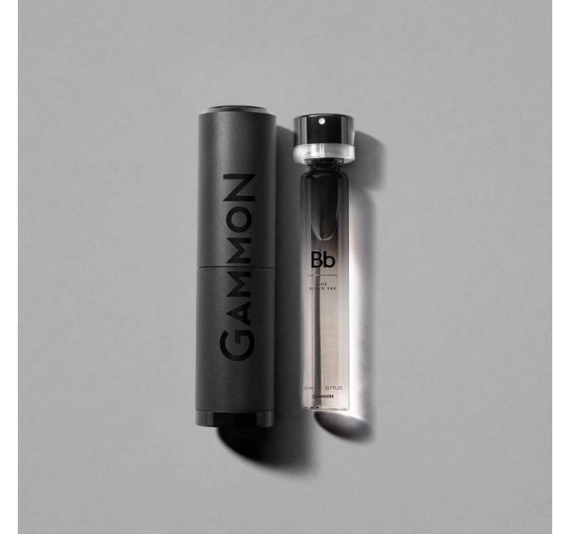 GAMMON Eau de Parfum Black Notes Parfum, Herrenduft mit langanhaltendem 20% Parfum-Öl, 1-tlg., Je nach Ausführung ein unterschiedliches Duftensemble von GAMMON