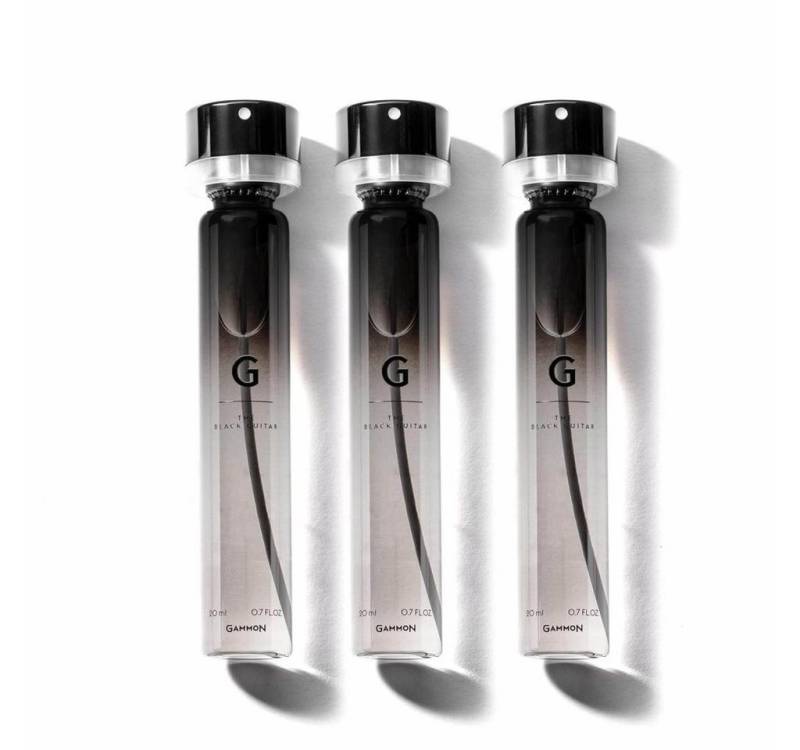GAMMON Eau de Parfum Black Notes Parfum, Herrenduft mit langanhaltendem 20% Parfum-Öl, 1-tlg., Je nach Ausführung ein unterschiedliches Duftensemble von GAMMON