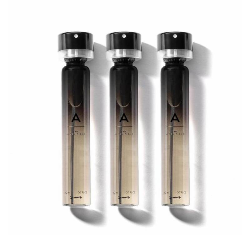 GAMMON Eau de Parfum Black Notes Parfum, Herrenduft mit langanhaltendem 20% Parfum-Öl, 1-tlg., Je nach Ausführung ein unterschiedliches Duftensemble von GAMMON