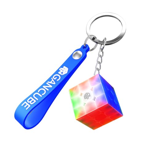 GAN 330 Mini Zauberwürfel Schlüsselanhänger 3x3 10. Jahrestag Edition, Cube Key Ring 30mm für Deine Schlüssel Oder als Stylischer Anhänger, Mini Speed Cube Schlüsselanhänger für Kinder und Erwachsene GAN 330 Mini Zauberwürfel Schlüsselanhänger 3x3 10. Jahrestag Edition, Cube Key Ring 30mm für Deine Schlüssel Oder als Stylischer Anhänger, Mini Speed Cube Schlüsselanhänger für Kinder und Erwachsene von GAN